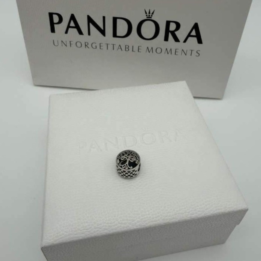 Pandora Family Roots Tree Charm‎ - Openwork Sterling Silver S925 - NWT